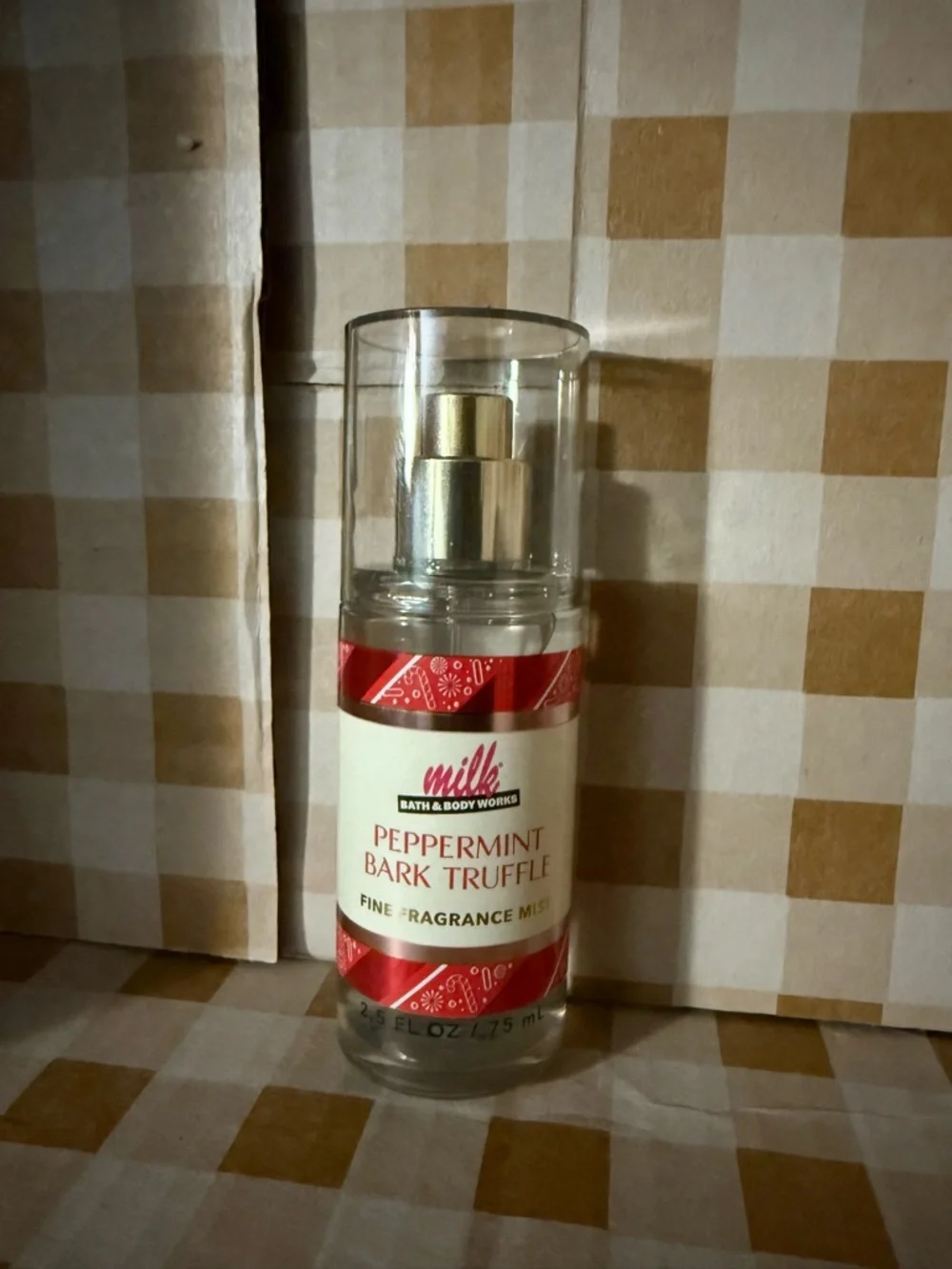 Milk Bath & Body Works Peppermint Bark Truffle Set - Red